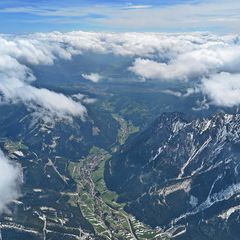 Flugwegposition um 11:38:16: Aufgenommen in der Nähe von Eisenerz, Österreich in 3026 Meter